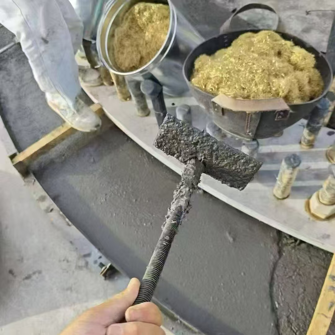 商南C120钢纤维高强无收灌浆料 轧机压缩机汽轮机发电机锻压设备底座灌浆材料